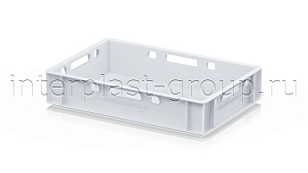 Ящик для мяса и колбасных изделий Е-1 белый в Рыбинске Ящик для мяса и колбасных изделий Е-1 белый в Рыбинске