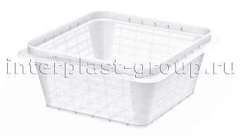 Контейнер сетчатый для куботейнера для меда и икры белый в Рыбинске