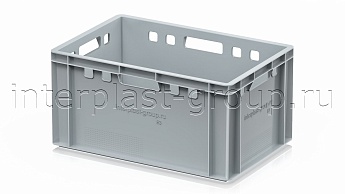 Ящик для мяса и колбасных изделий Е-3 серый в Рыбинске