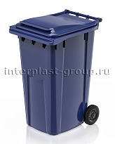 Контейнер для мусора 240 л синий облегченный 240 синий в Рыбинске Контейнер для мусора 240 л синий облегченный 240 синий в Рыбинске