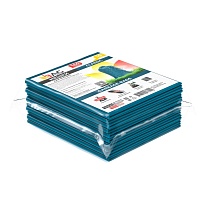 Мешки для мусора 160 л, светло-синие, в пачке 10 шт., ПВД, 40 мкм, 900х1100 мм, i-Bag в Рыбинске