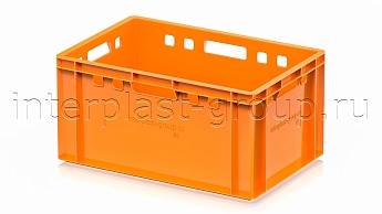 Ящик для мяса и колбасных изделий Е-3 оранжевый в Рыбинске