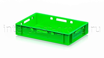 Ящик для мяса и колбасных изделий Е-1 светло-зеленый в Рыбинске Ящик для мяса и колбасных изделий Е-1 светло-зеленый в Рыбинске