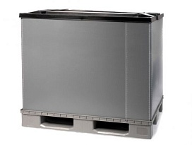 Пластиковый разборно сборный контейнер PolyBox 1000 в Рыбинске Пластиковый разборно сборный контейнер PolyBox 1000 в Рыбинске