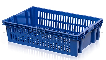 Ящик для овощей, фруктов и хлеба Евролоток синий в Рыбинске