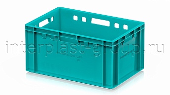Ящик для мяса и колбасных изделий Е-3 бирюзовый в Рыбинске