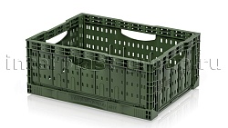 Ящик складной 400х300х170 темно-зеленый