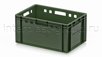 Ящик для мяса и колбасных изделий Е-3 зеленый в Рыбинске