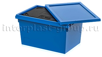 Изотермический контейнер KV 6432 в сборе с крышкой голубой в Рыбинске Изотермический контейнер KV 6432 в сборе с крышкой голубой в Рыбинске