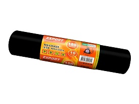 Мешки для мусора 180 л, ароматизированные, черные, в рулоне 10 шт., ПВД, 80 мкм, 1100х930 мм, EXPORT, exp18010142 в Рыбинске Мешки для мусора 180 л, ароматизированные, черные, в рулоне 10 шт., ПВД, 80 мкм, 1100х930 мм, EXPORT, exp18010142 в Рыбинске