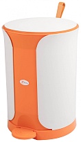 Контейнер для мусора Sтилъ с педалью 18 л оранжевый 18 оранжевый в Рыбинске