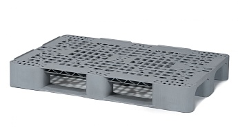 Поддон пластиковый перфорированный на трех полозьях в Рыбинске Поддон пластиковый перфорированный на трех полозьях в Рыбинске