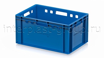 Ящик для мяса и колбасных изделий Е-3 голубой в Рыбинске