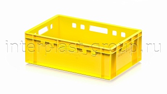 Ящик для мяса и колбасных изделий Е-2 желтый в Рыбинске