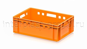 Ящик для мяса и колбасных изделий Е-2 оранжевый в Рыбинске