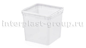 Куботейнер для меда и икры белый 23 литра в Рыбинске