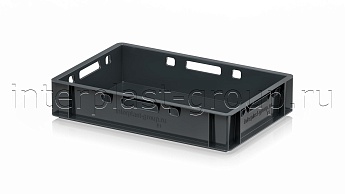 Ящик для мяса и колбасных изделий Е-1 темно-серый в Рыбинске