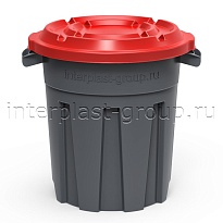 Мусорный бак универсальный 60 л серый 60 серый в Рыбинске Мусорный бак универсальный 60 л серый 60 серый в Рыбинске