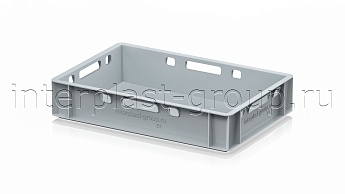 Ящик для мяса и колбасных изделий Е-1 серый в Рыбинске